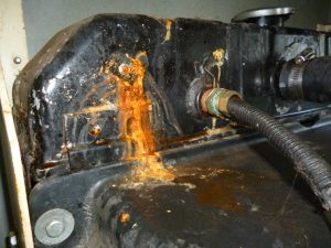 Generator Engine Oil and Fluid Testing