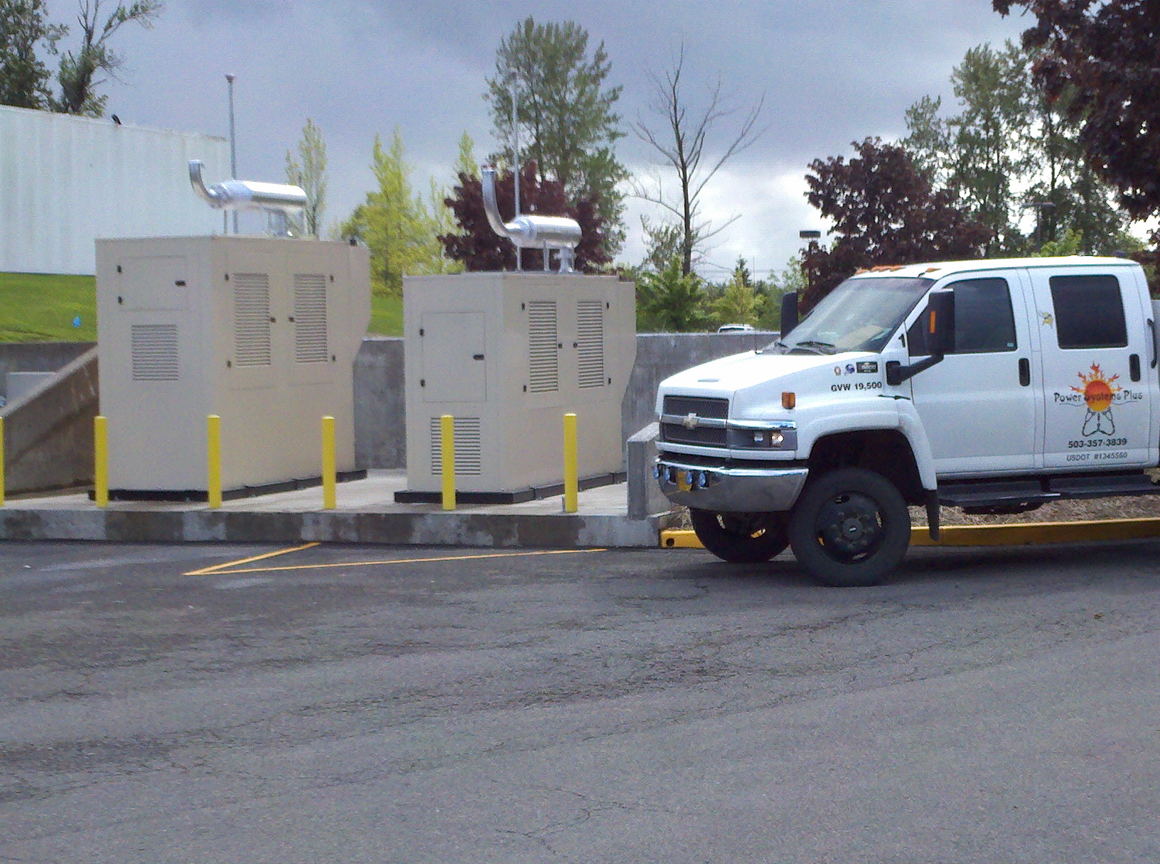 Generator Fuel Tank Installation