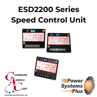 GAC ESD2200 Series Speed Control Units (Electronic Governors)