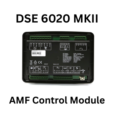 Deep Sea Electronics DSE6020 MKII Auto Mains Failure control module with LCD display – automatic generator monitoring and start/stop controller