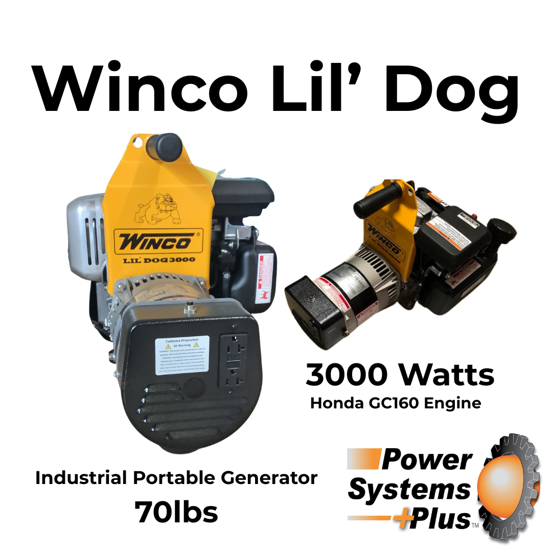Winco W3000H Industrial Series Portable Generator | 3000w Honda Engine GC160 - Image 7
