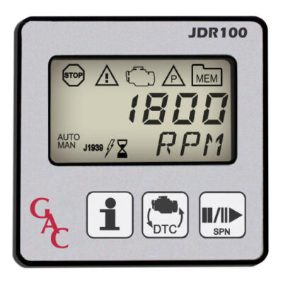 GAC JDR100 SAE J1939 Diagnostic Trouble Code (DTC) Reader
