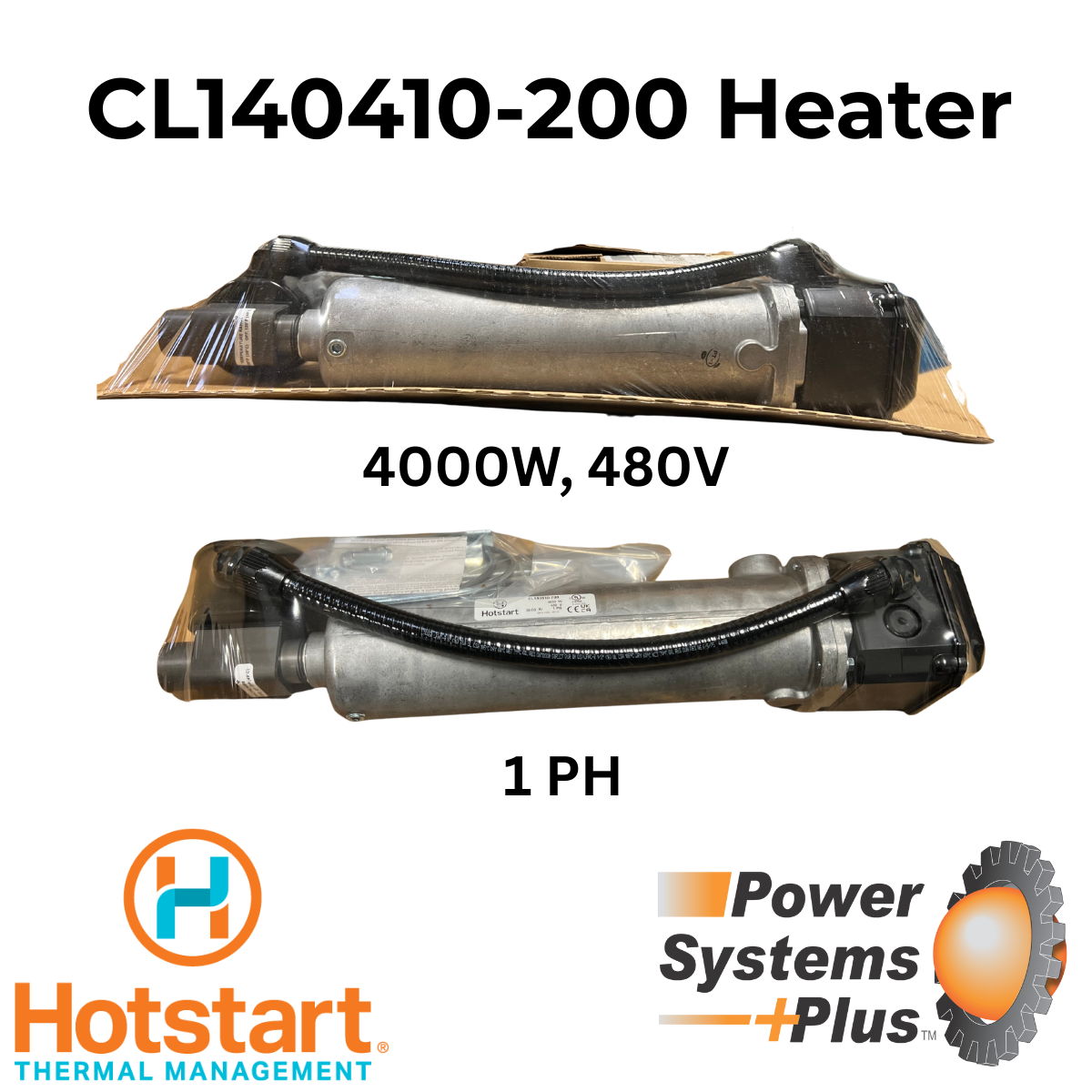 The Hostart CL140410-200 Engine Heater for reliable cold-starts for standby generators