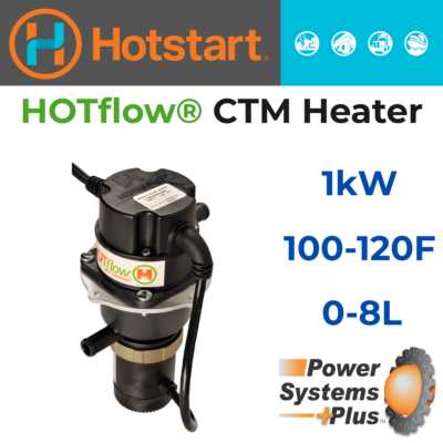 Hotstart CTM10110-N00 Engine Block Heater | 1 kW, 120v, (100-120 F)
