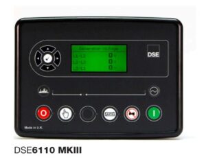 A black DSE6110 MKII auto start control module