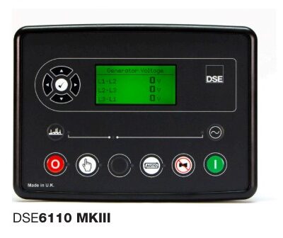 A black DSE6110 MKII auto start control module
