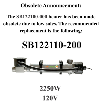 Hotstart SB122100-000 Coolant Tank Heater | 2.25kW 120V