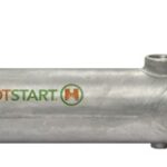 A hotstart aluminum SL engine heater without a thermostat