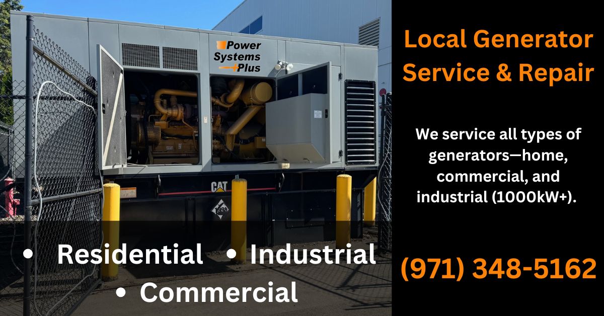 Local Generator Service Oregon | Portland, Hillsboro, Clackamas, & More