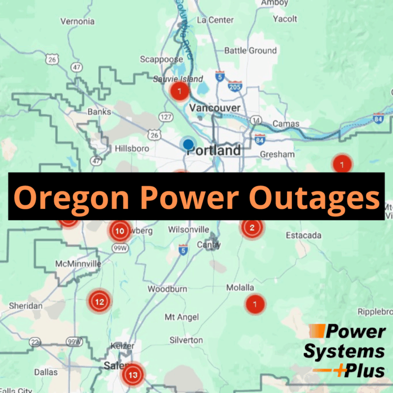 Live Oregon Power Outages