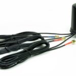 A black 4G LTE/GPS antenna from Deep Sea Electronics