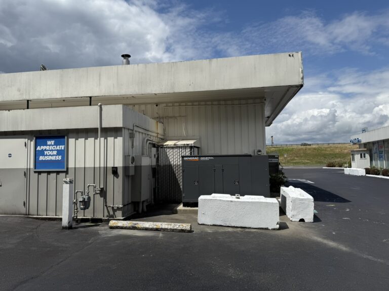 Gas Station Generac Generator