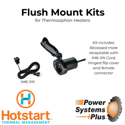 Hotstart FM15120 Flush Mount Kit | 120V | 15 Amps