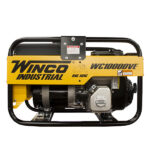 A yellow Big Dog portable generator for industrial-grade backup power.