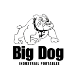 A bulldog with a Winco collar for Big Dog Portable Generators by Winco
