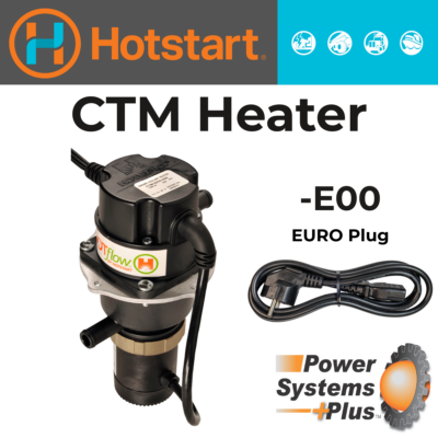 Hotstart CTM10208-E00 Engine Heater | 1000W 240V 80-100F EURO
