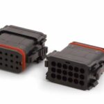 Black and red DSE DT16 Deustch connector A
