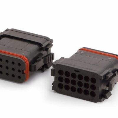 Black and red DSE DT16 Deustch connector A