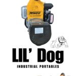 A yellow LIL' DOG Industrial Portable for backup power