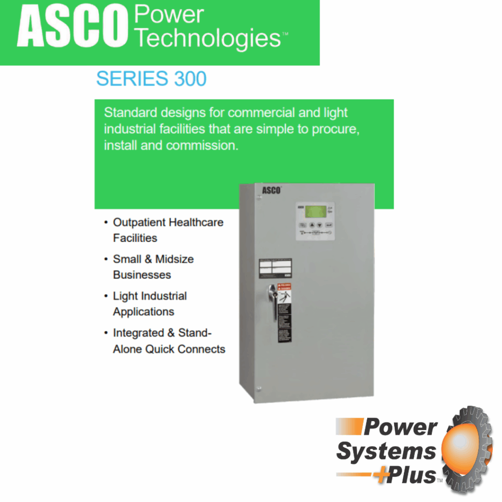 ASCO 300 Series Transfer Switch Installation in Oregon