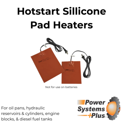Hotstart AF10015 Silicone Pad Heater