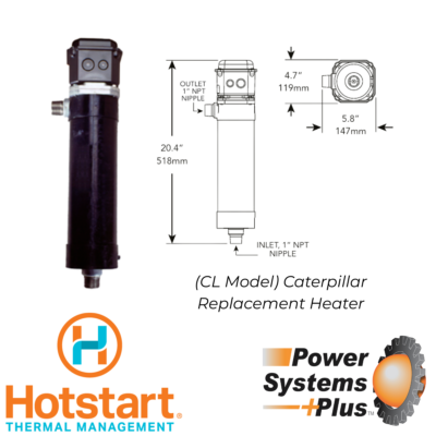 Hotstart® Vertical Mount Engine Heaters