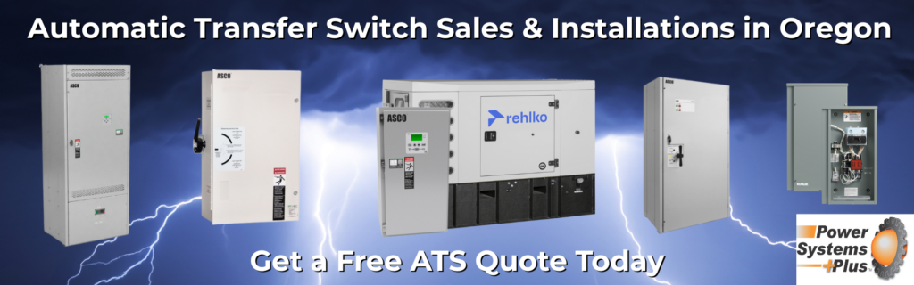 Automatic transfer switch sales and installations in Portland, OR