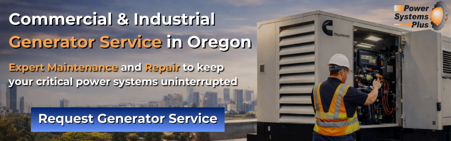 commercial industrial generator service in oregon backup diesel repair portland