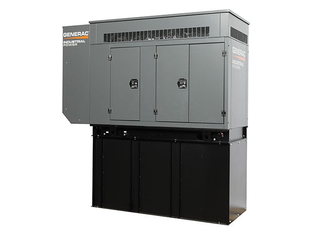 Generac 50kW industrial diesel generator with 4.5L engine