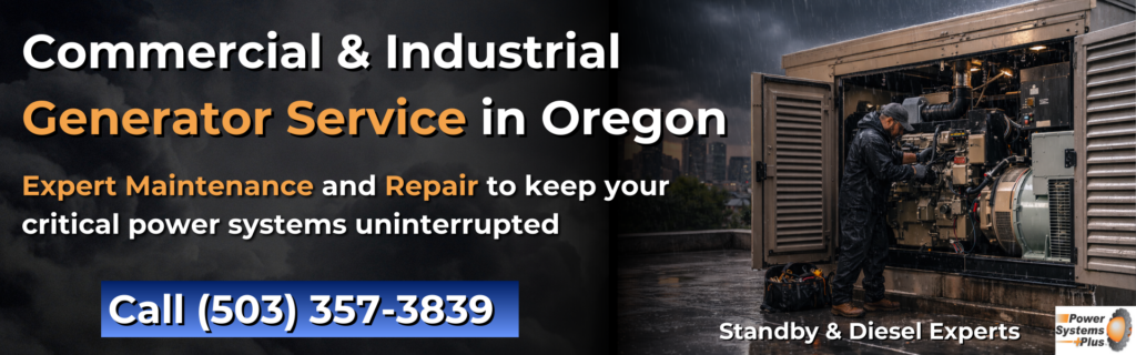 Generator Service in Portland, Oregon by Power Systems Plus