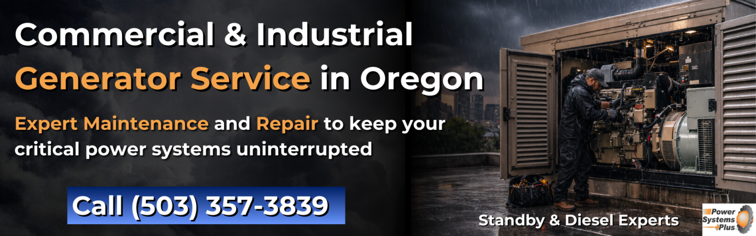 Generator Service in Portland, Oregon by Power Systems Plus